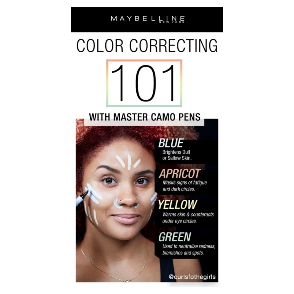 *3/15* NEW Maybelline Master Camo Color Correcting Pen Blue For Dull Sallowness